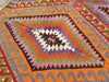 Vintage Turkish Kilim Rug 168cm x 241cm Handwoven Design