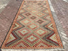 Vintage Turkish Kilim Rug 180x355 cm Hand-Knotted #617