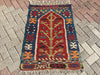 Vintage Turkish Kilim Rug 186cm x 96cm Hand Woven Wool