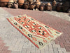 Vintage Turkish Kilim Rug 201Cm X 106Cm 45 Years Old