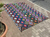 Vintage Turkish Kilim Rug 209cm x 292cm Hand-Knotted