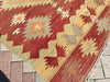 Vintage Turkish Kilim Rug 235 cm x 134 cm Authentic Design
