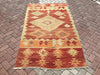 Vintage Turkish Kilim Rug 235 cm x 134 cm Authentic Design