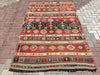 Vintage Turkish Kilim Rug 238cm x 148cm Handwoven Wool