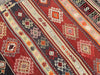 Vintage Turkish Kilim Rug 238cm x 148cm Handwoven Wool