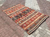 Vintage Turkish Kilim Rug 238cm x 148cm Handwoven Wool