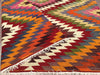 Vintage Turkish Kilim Rug 243cm x 173cm Handcrafted Wool