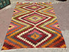 Vintage Turkish Kilim Rug 243cm x 173cm Handcrafted Wool