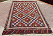 Vintage Turkish Kilim Rug 250cm x 164cm Handcrafted Wool