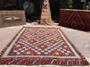 Vintage Turkish Kilim Rug 250cm x 164cm Handcrafted Wool