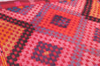 Vintage Turkish Kilim Rug 257Cm X 168Cm Handmade Wool