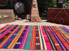 Vintage Turkish Kilim Rug 258cm x 164cm Handwoven Wool Cotton