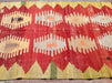Vintage Turkish Kilim Rug 264 Cm X 160 Cm Wool Fabric