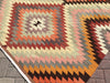 Vintage Turkish Kilim Rug 269cm x 175cm Handwoven Wool