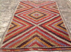 Vintage Turkish Kilim Rug 274cm x 183cm Handwoven Wool