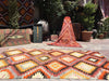 Vintage Turkish Kilim Rug 278cm x 184cm Wool #792