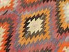 Vintage Turkish Kilim Rug 278cm x 184cm Wool #792