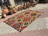 Vintage Turkish Kilim Rug 284cm x 172cm Hand Spun Wool