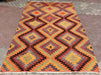 Vintage Turkish Kilim Rug 290cm x 180cm Handwoven Wool