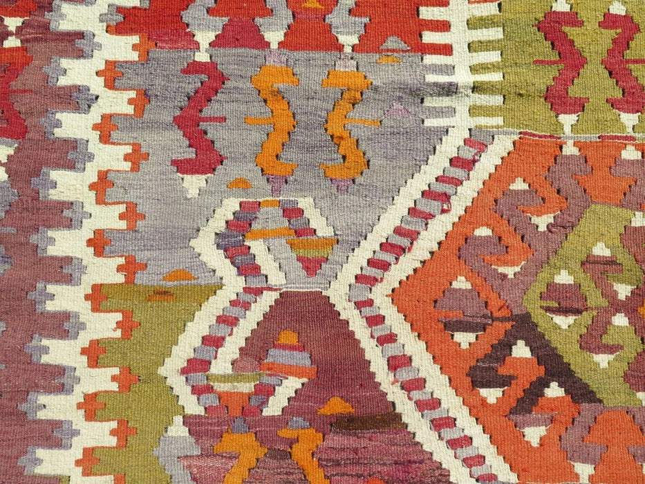 Vintage Turkish Kilim Rug 363cm x 193cm Hallway Runner