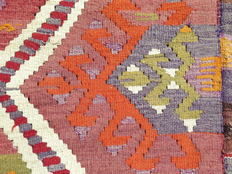 Vintage Turkish Kilim Rug 363cm x 193cm Hallway Runner