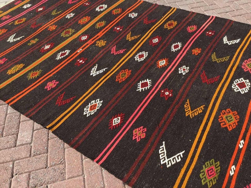 Vintage Turkish Kilim Rug 370cm x 186cm Shipping Worldwide