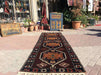 Vintage Turkish Kilim Rug 372cm x 106cm Hand Knotted