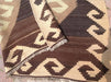 Vintage Turkish Kilim Rug 401cm x 170cm Light Brown Pattern