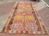 Vintage Turkish Kilim Rug 417cm x 180cm Hand Spun Wool