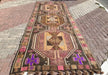 Vintage Turkish Kilim Rug 445cm x 152cm Hand Spun Wool