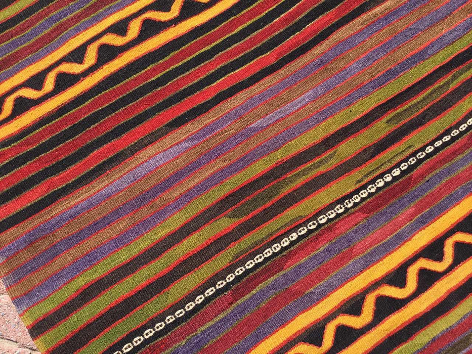 Vintage turkkilainen Kilim matto Jen 163cm x 292cm 100% villaa