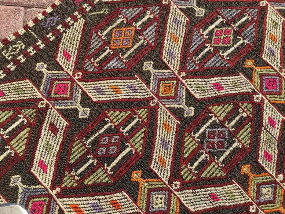 Vintage Turkish Kilim -matto Oscar 135cm x 183cm #869