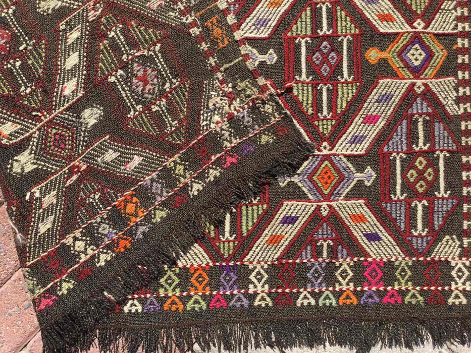 Vintage Turkish Kilim -matto Oscar 135cm x 183cm #869