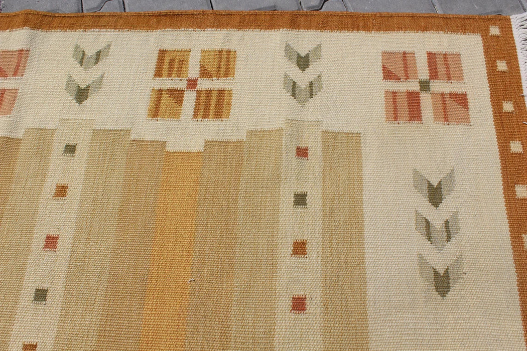 Vintage turkkilainen Kilim Runner 165cm x 235cm #408