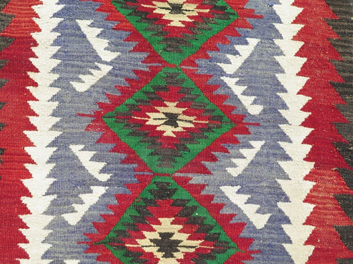 Vintage Turkish Kilim Runner 307cm x 86cm #360