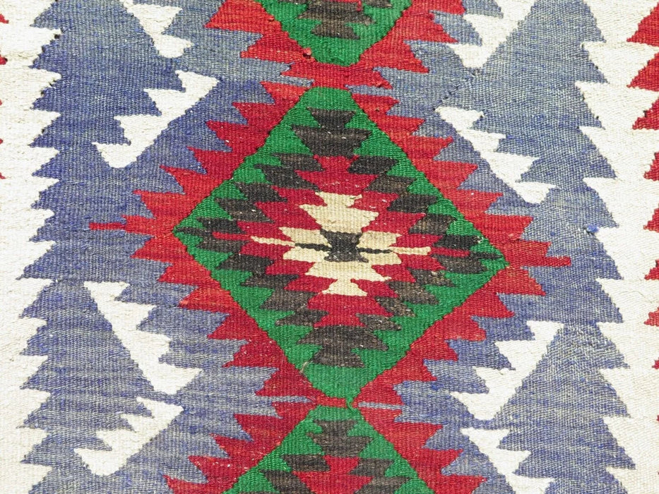 Vintage Turkish Kilim Runner 307cm x 86cm #360