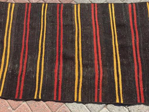 Vintage Turkish Kilim Runner 323cm x 81cm 50 Years Old