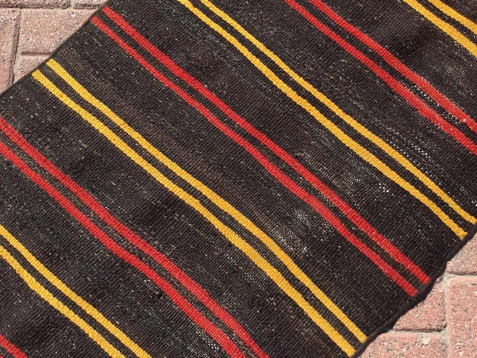 Vintage Turkish Kilim Runner 323cm x 81cm 50 Years Old