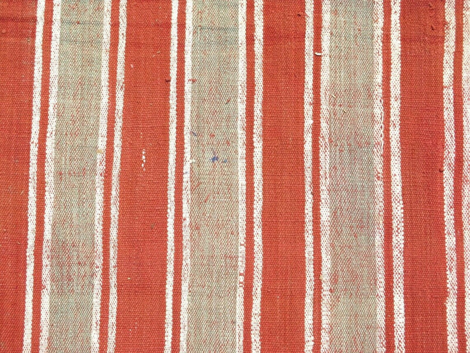 Vintage Turkish Kilim Runner 642 Cm X 106 Cm Handwoven