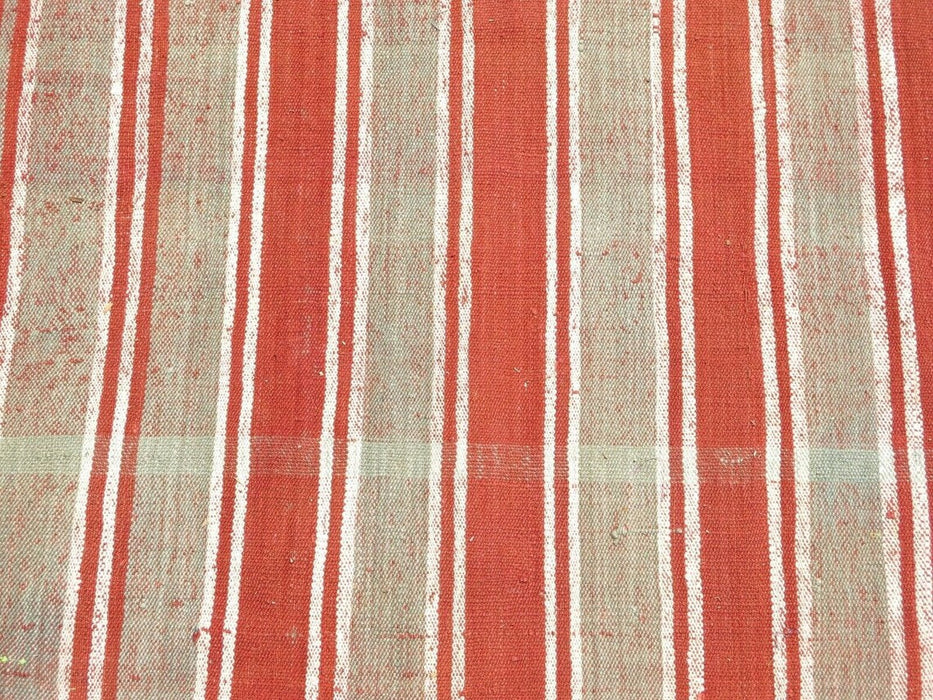 Vintage Turkish Kilim Runner 642 Cm X 106 Cm Handwoven