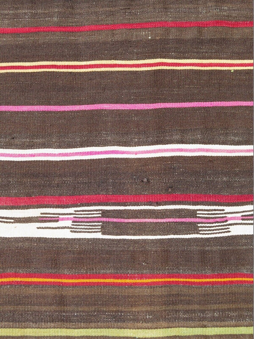 Vintage Turkish Kilim Runner Rug 226cm x 61cm Handwoven