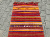 Vintage Turkish Kilim Runner Rug 249cm x 76cm