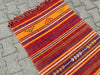 Vintage Turkish Kilim Runner Rug 249cm x 76cm