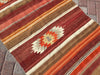 Vintage Turkish Kilim Runner Rug 255cm x 89cm #308