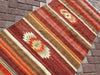 Vintage Turkish Kilim Runner Rug 255cm x 89cm #308