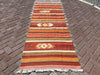 Vintage Turkish Kilim Runner Rug 255cm x 89cm #308