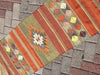 Vintage Turkish Kilim Runner Rug 291cm x 58cm 50 Years Old