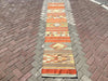 Vintage Turkish Kilim Runner Rug 291cm x 58cm 50 Years Old