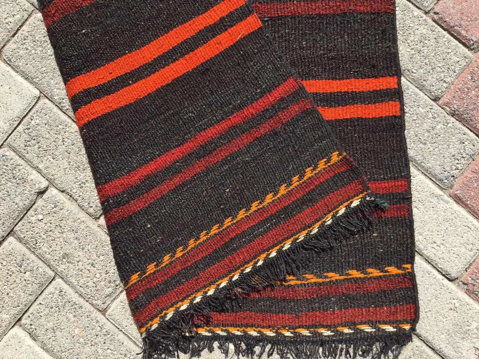 Vintage Turkish Kilim Runner Rug 340cm x 87cm