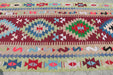 Vintage Turkish Kilim Runner Rug 519Cm X 145Cm